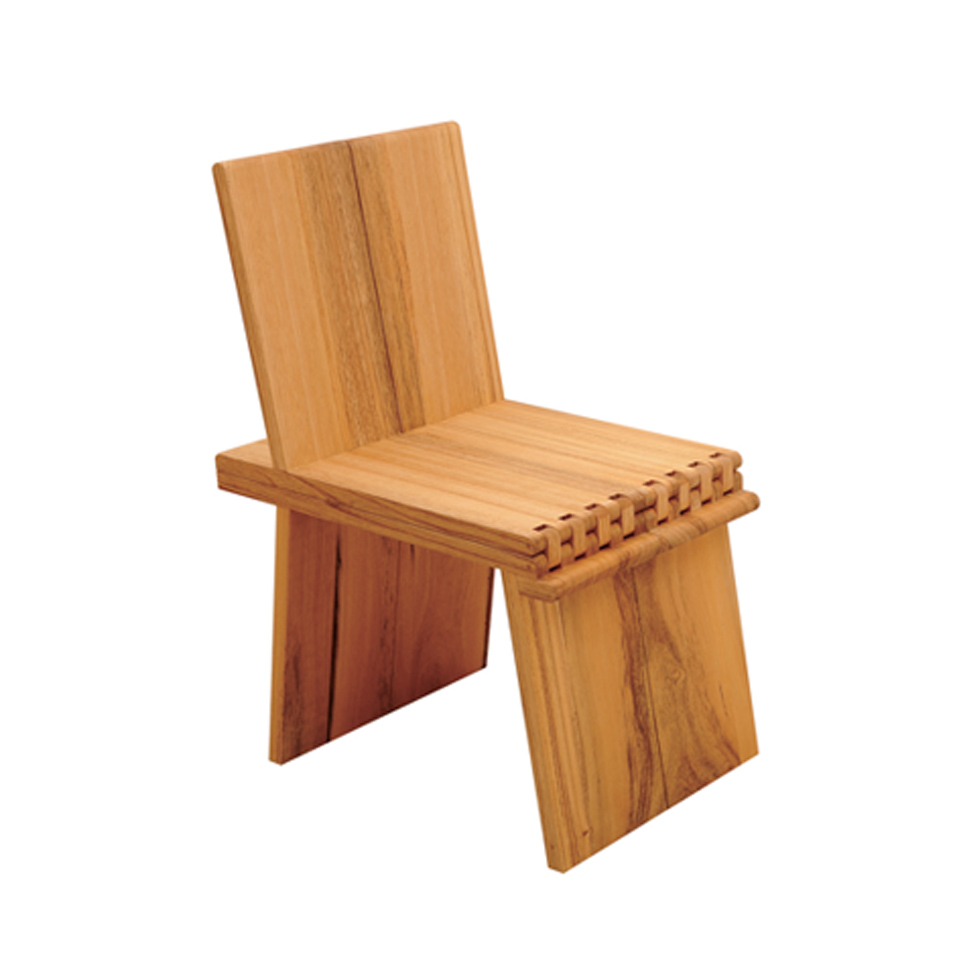 At the first glance, the “Benches Chair” looks like an ordinary chair.
