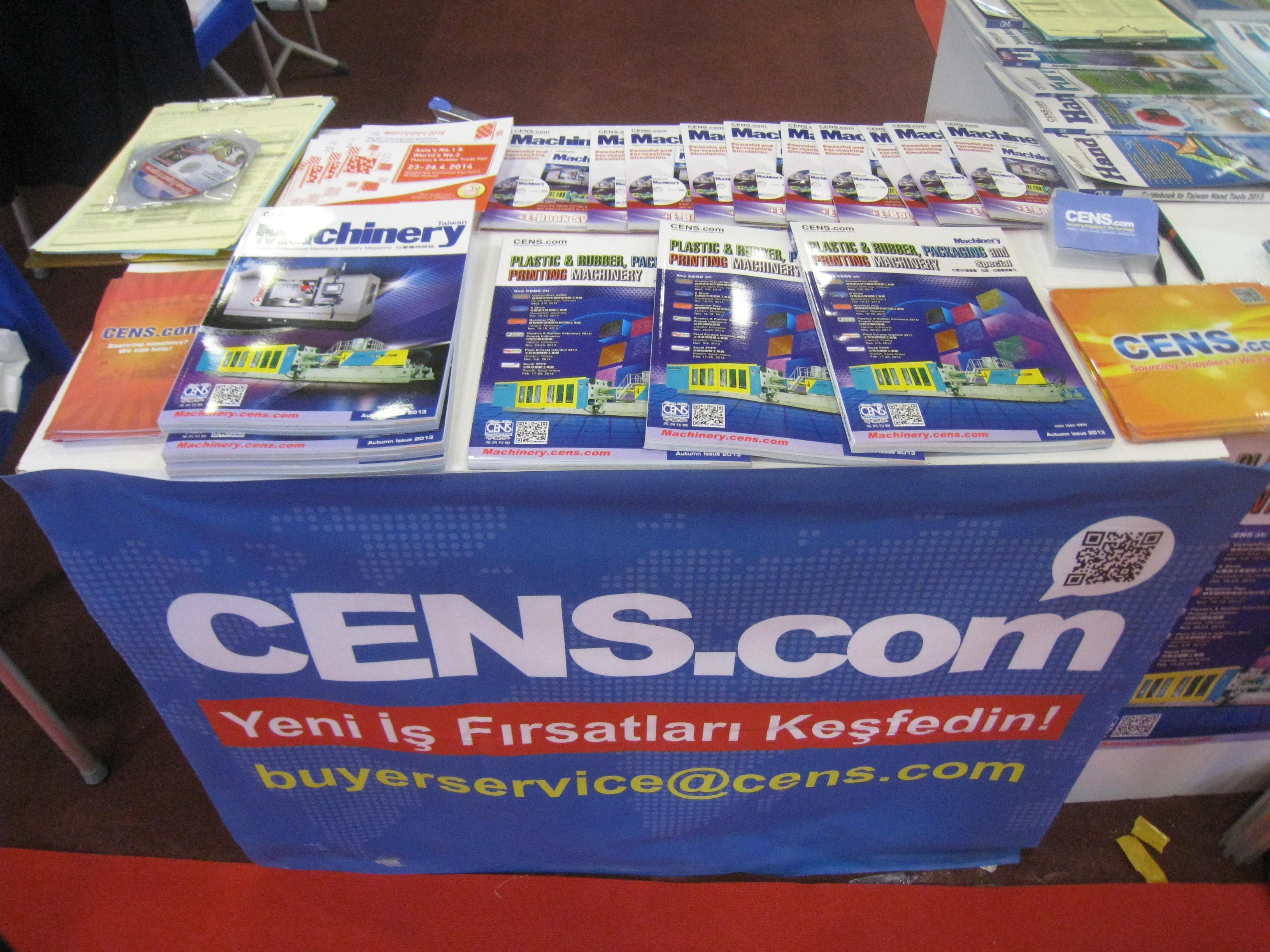 CENS booth at Plast Eurasia Istanbul
