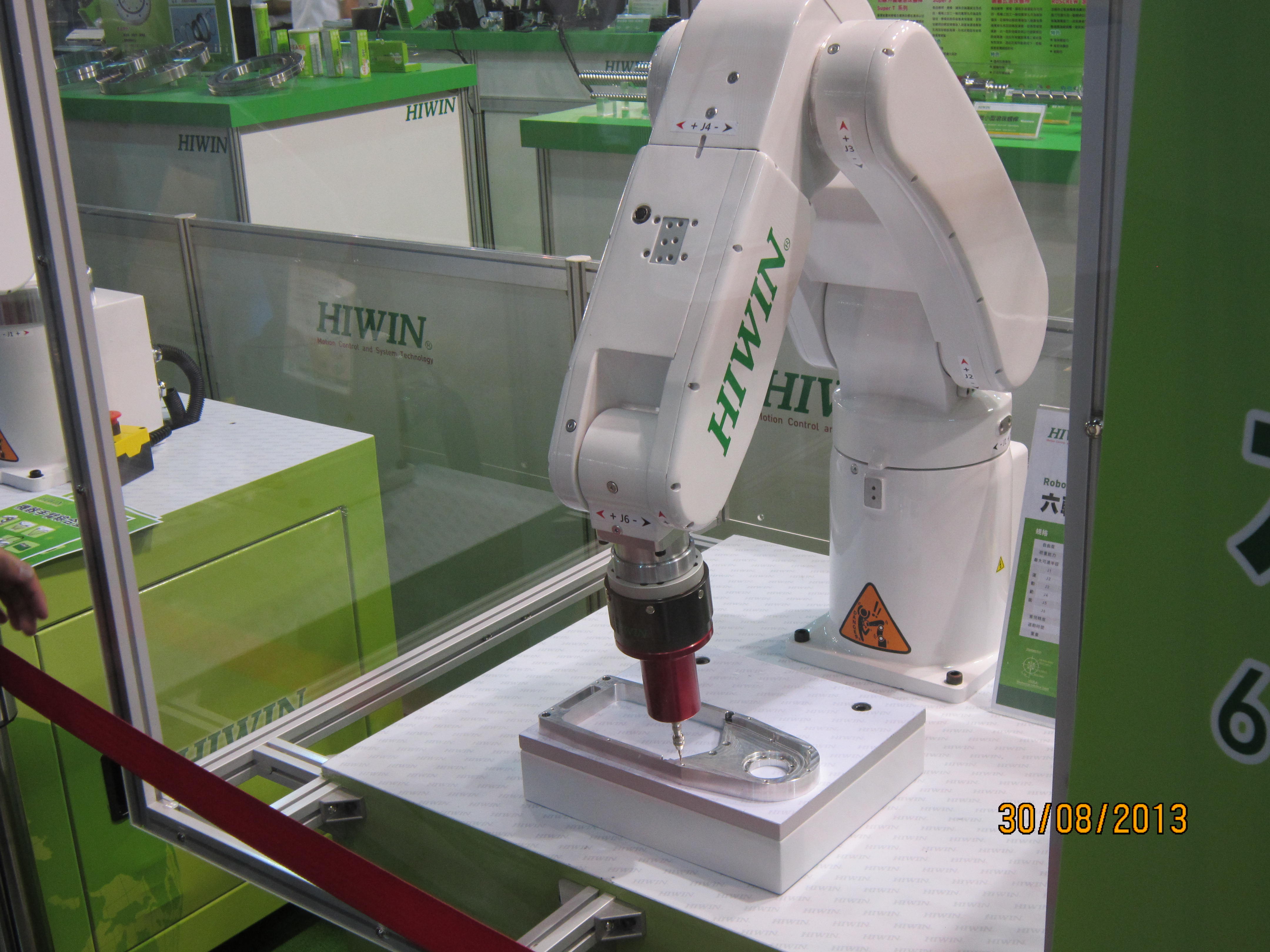 Hiwin is bright about market of intelligent robots.