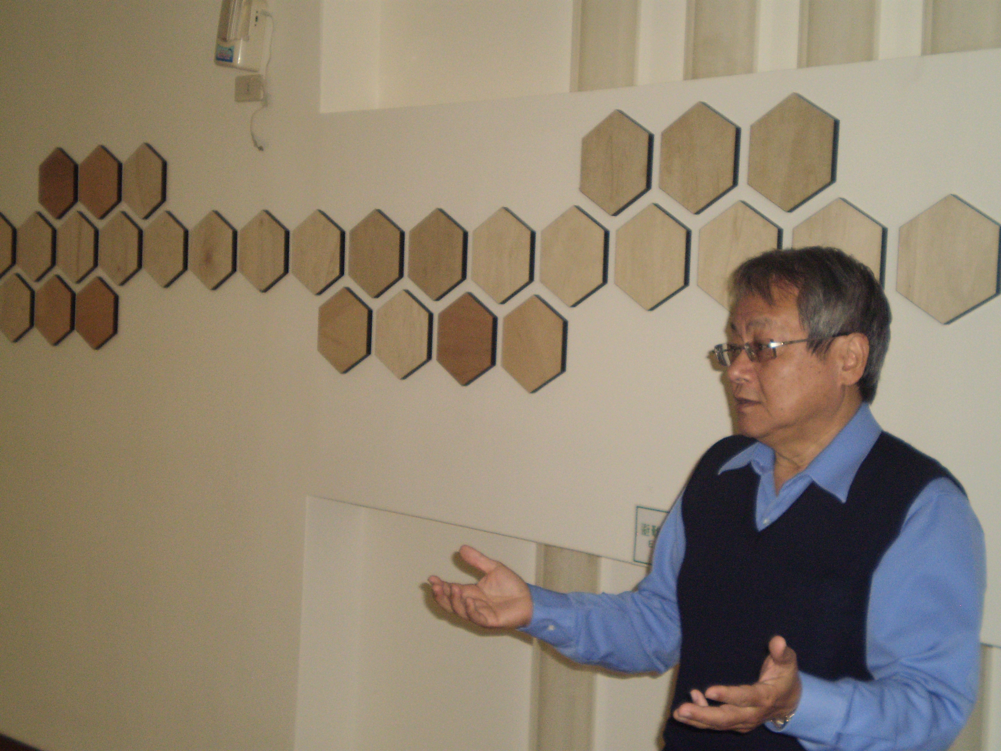 Joe Chen introduced the Taiwan Fastener Museum's design during an exclusive CENS interview in 2011.