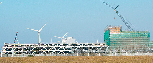 New factories being constructed in CCIP. (photo by EDN)