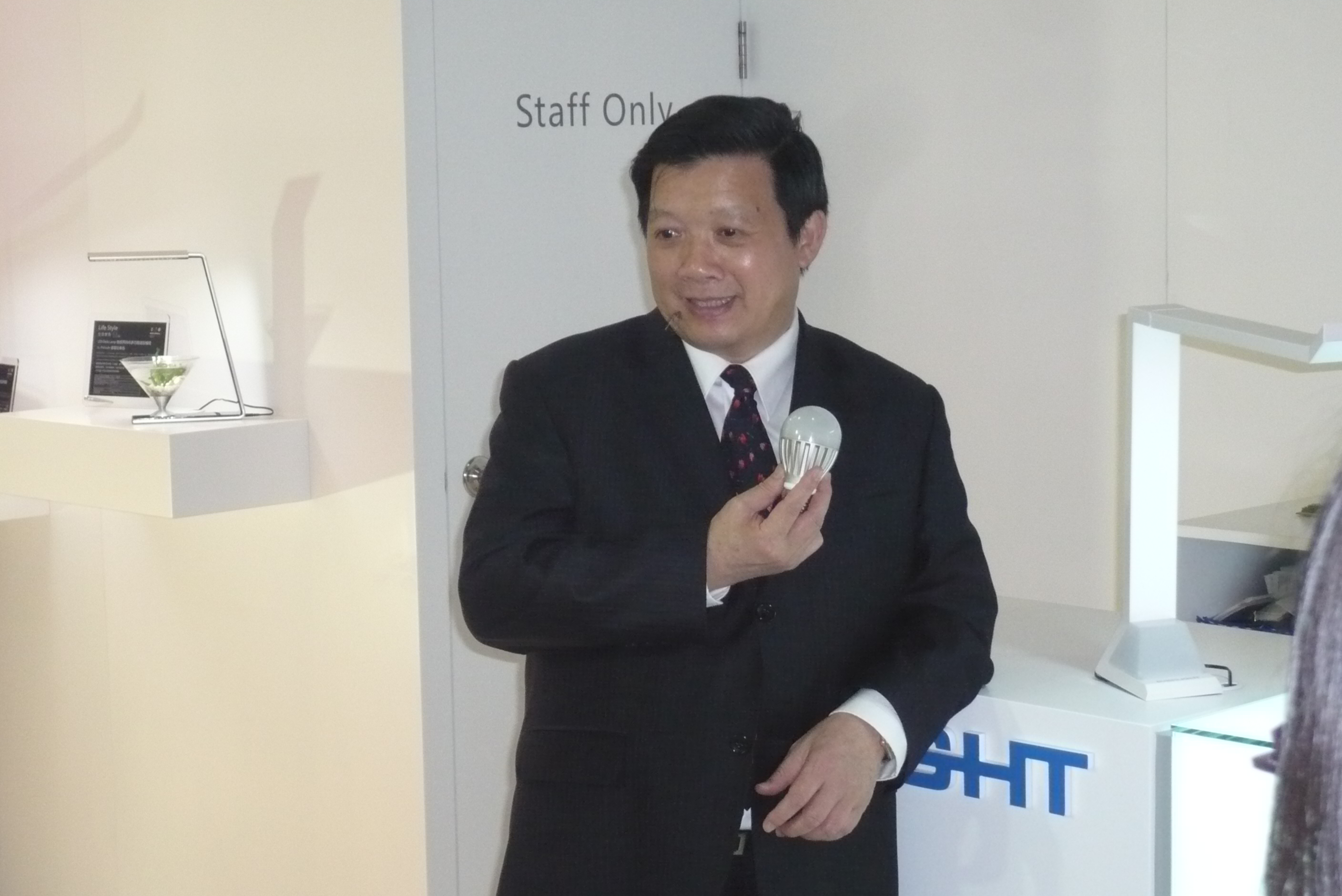 Yeh is optimistic about the 2014 LED market. 