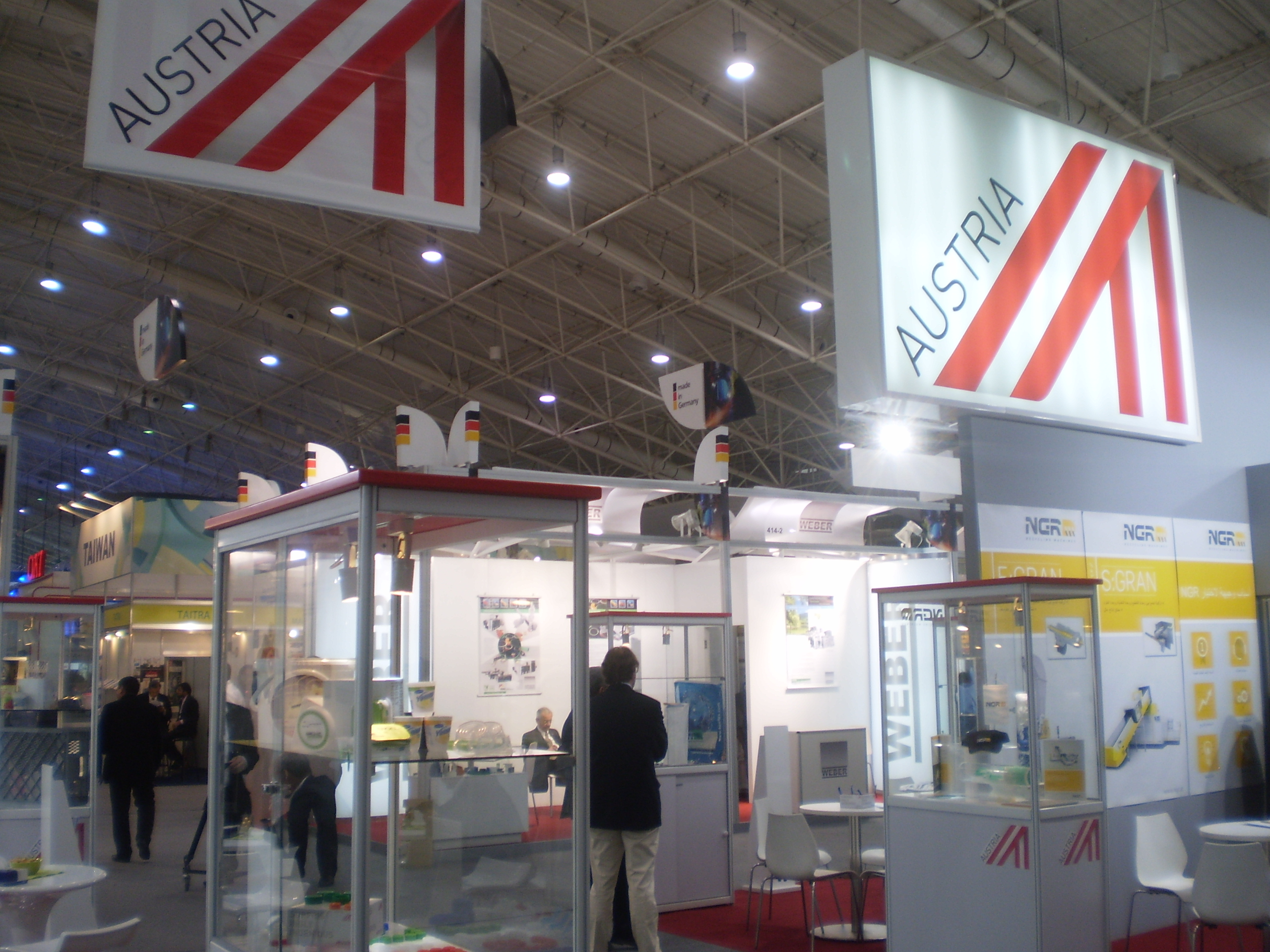 The Austria Pavilion (organized by the Austrian Federal Economic Chamber)