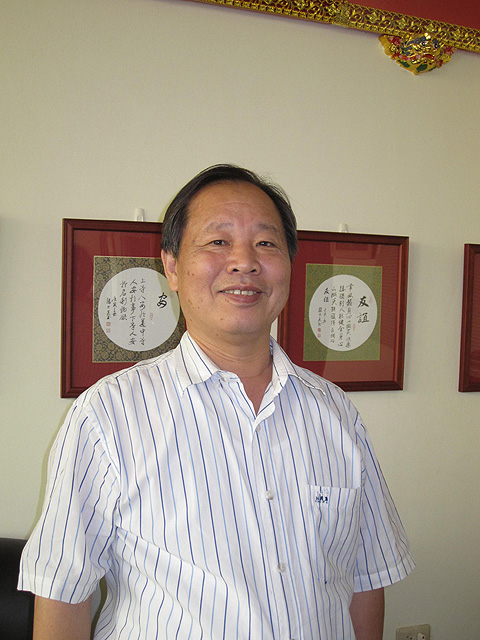 Wei Cheng-tsung presides over Drow Enterprise, one of the world`s largest developers and makers of DC-to-AC inverters.