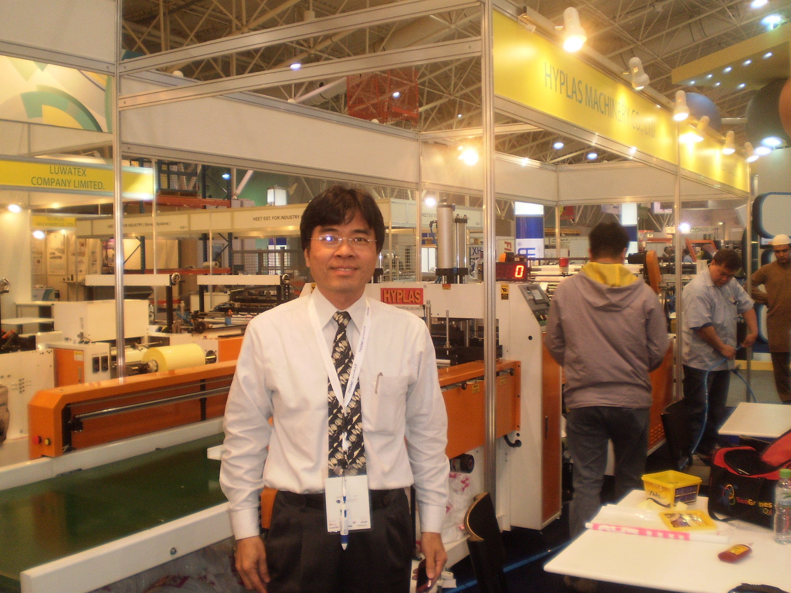 Hyplas sales manager Daniel Liao said that the GCC bloc absorbs a large share of the company’s output.