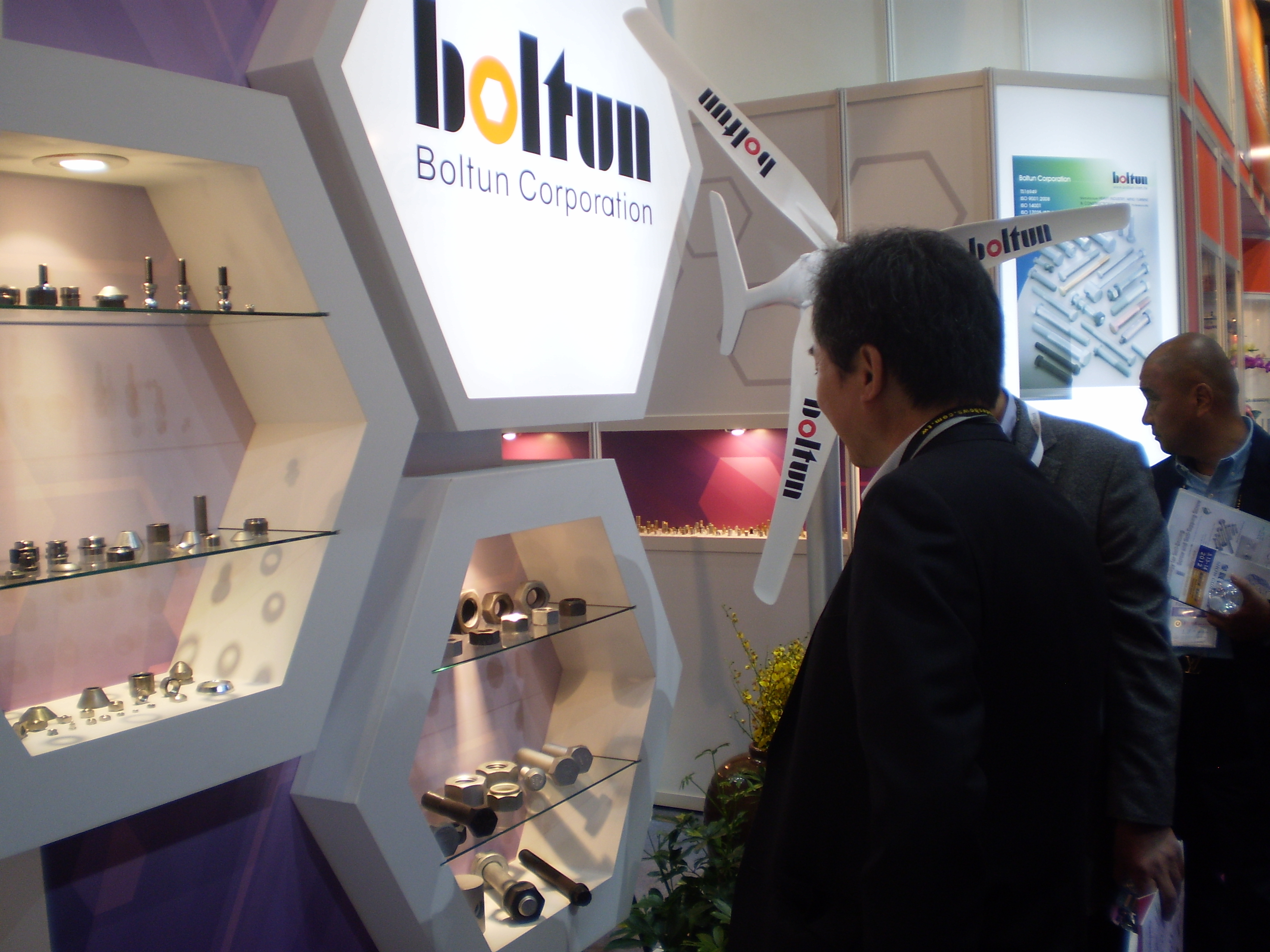 Wind turbine fasteners are expected to be big sellers with visitors at TIFS 2014.
