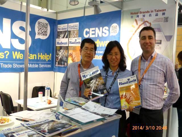 CENS`s booth at IHF Cologne 2014