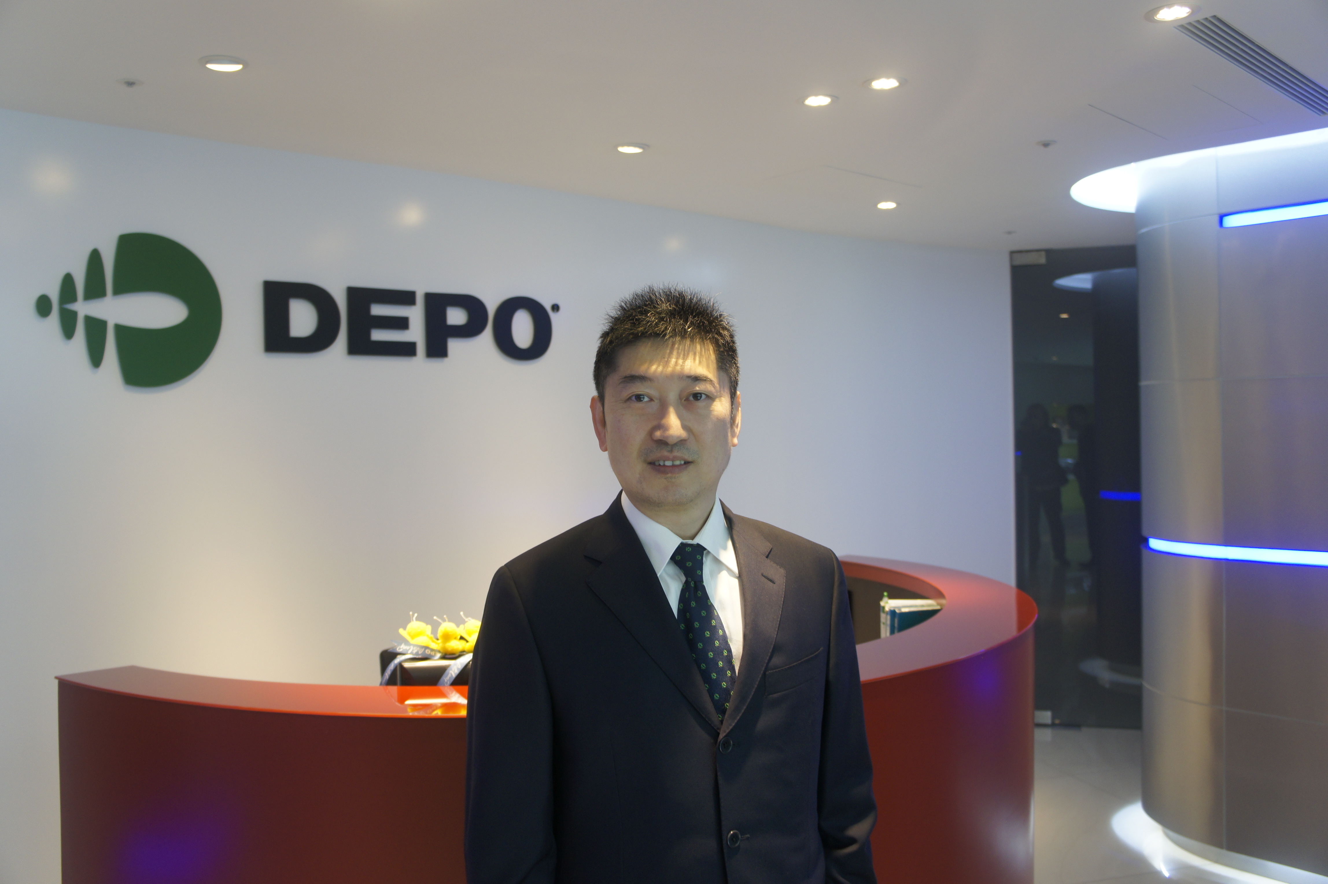 Michael Hu, Depo's global sales manager.
