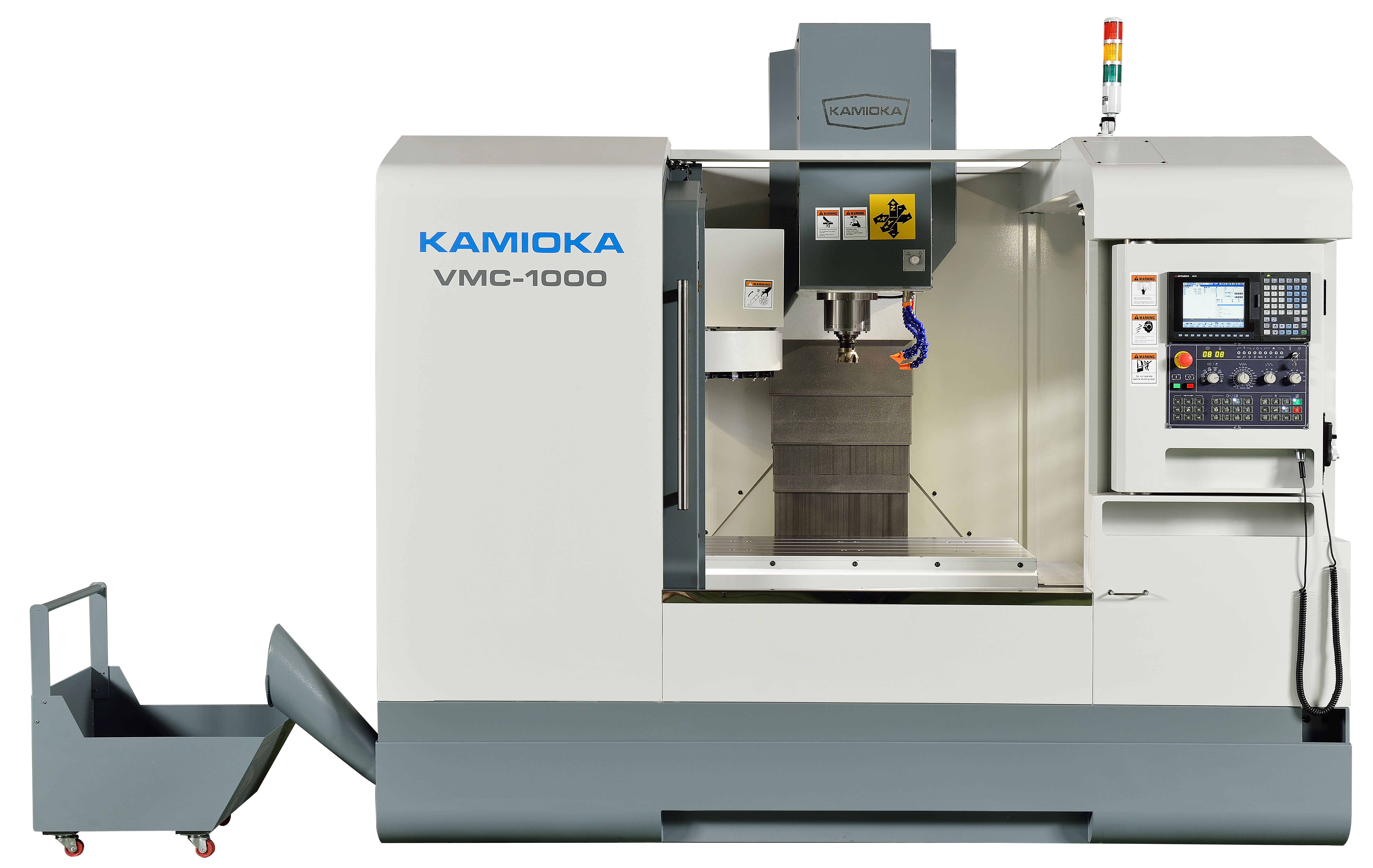 Kamioka's VMC-1000 is an advantageous machining center. 