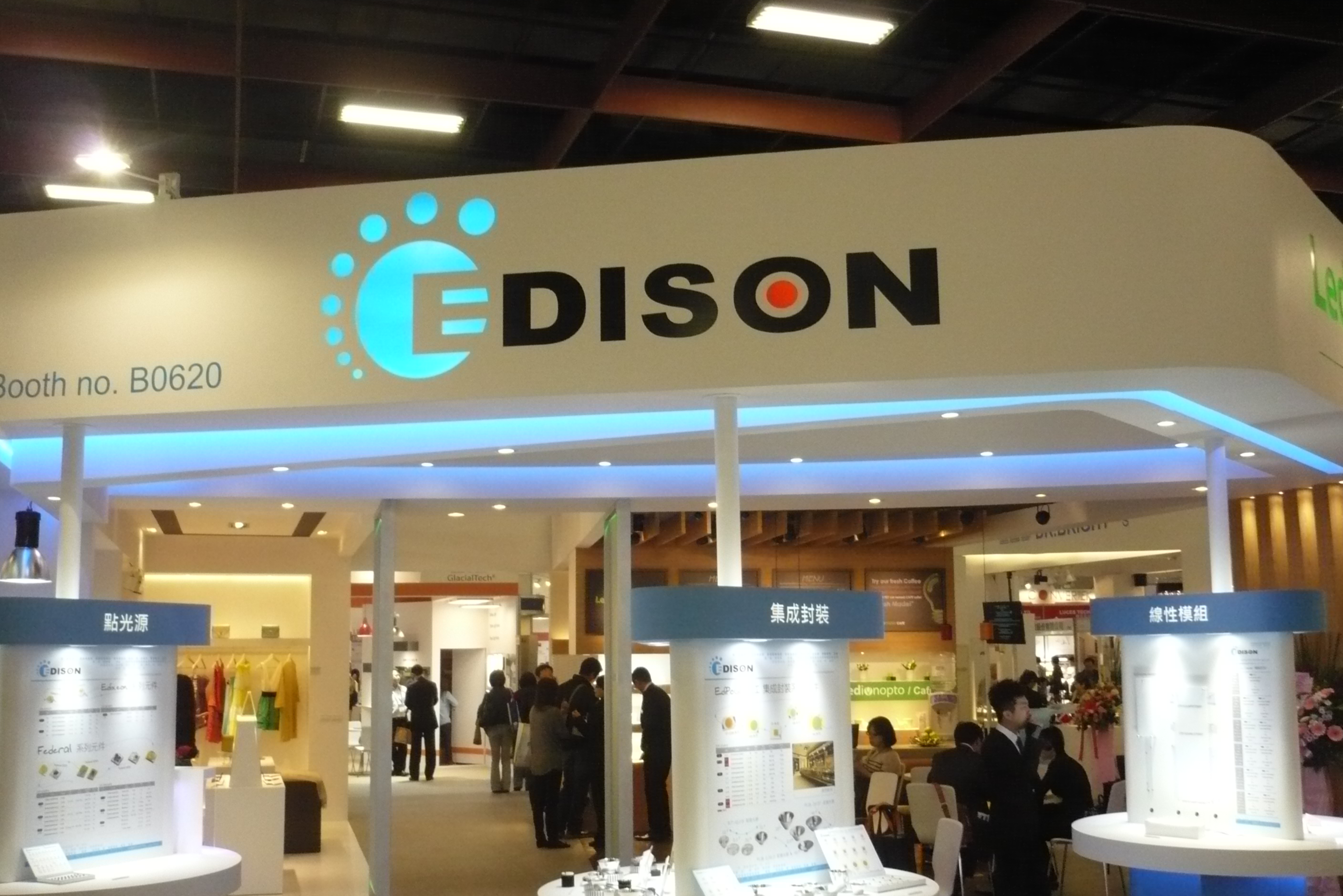 Edison aims for NT$10 billion in annual revenue in three years.