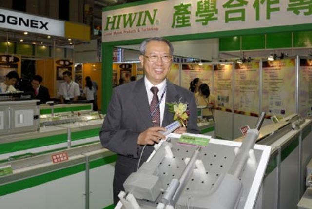Hiwin Chairman and CEO Eric Chuo. (photo courtesy of Hiwin)