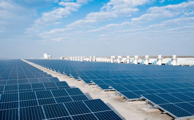 Sungen's solar power plant now has 13.3MW of installed capacity, and is targeting 20MW. (photo courtesy AUO)