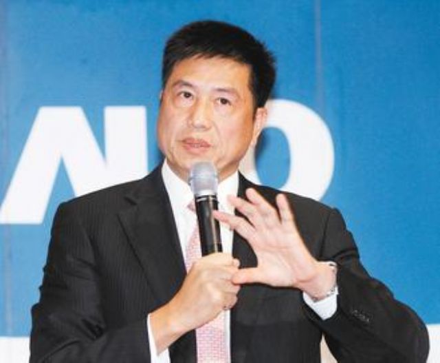 AUO's president Paul Peng.