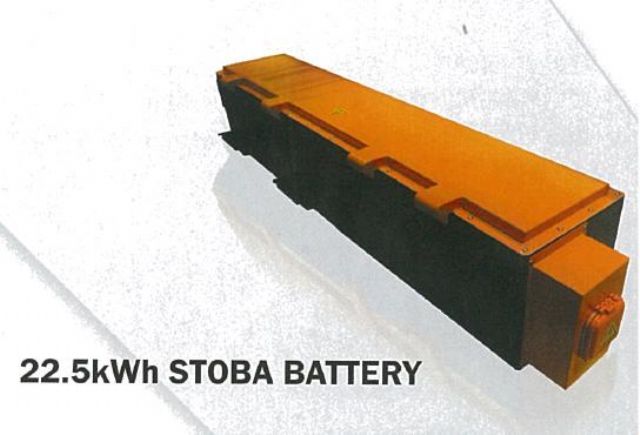 The 22.5kWh STOBA-technology Battery