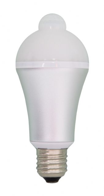 Acrox Technologies’ patented 7W LED motion-sensing bulb has a dimming function.