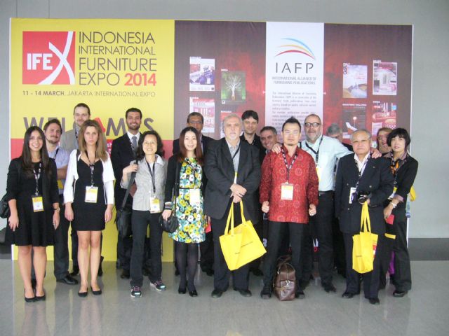 IAFP members at IFEX 2014.