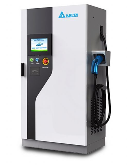 Delta has been aggressively developing EV-related businesses, including the EV rapid charger. 