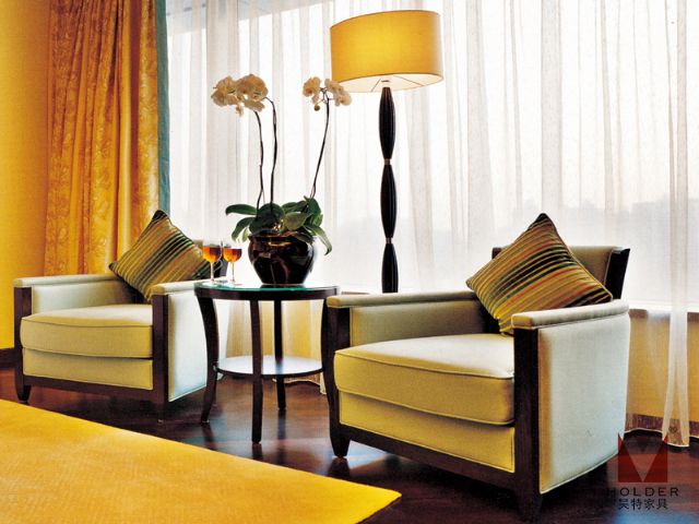 Foshan Holder's furniture sets for hotel lobbies and bedrooms are made of high-end materials that meet environmental-protections standards and carry safety guarantees. 