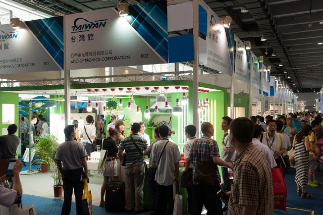 Taiwan Pavilion was the biggest group pavilion at the Guangzhou show. 