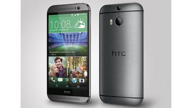 HTC's latest high-end smartphone: HTC One M8.  