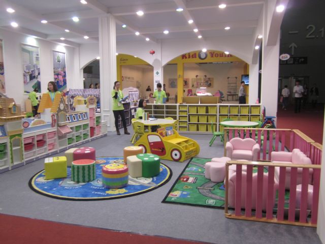 Variety and color are prime characteristics of children’s furniture.