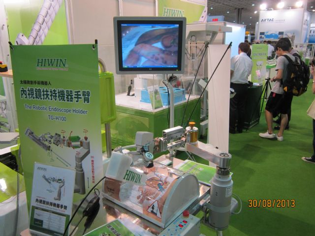 Hiwin comes with a bright picture for its robot shipments this year. (A Hiwin medical robot shown)