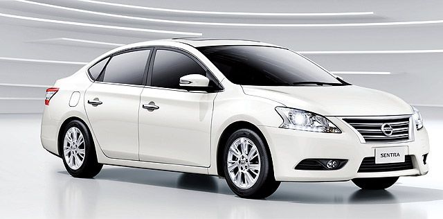 The locally assembled Nissan Super Sentra, Yulon Nissan's major revenue maker. (photo from company website)