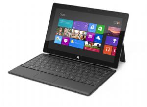 The Microsoft Surface RT, a multifunctional tablet, or notebook PC (photo from Internet)