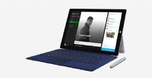 Increasing notebook PC shipments are encroaching on tablet PC's market share, driving tablet vendors to develop larger-screen models for market differentiation. (photo: Microsoft Surface Pro 3 from company website)
