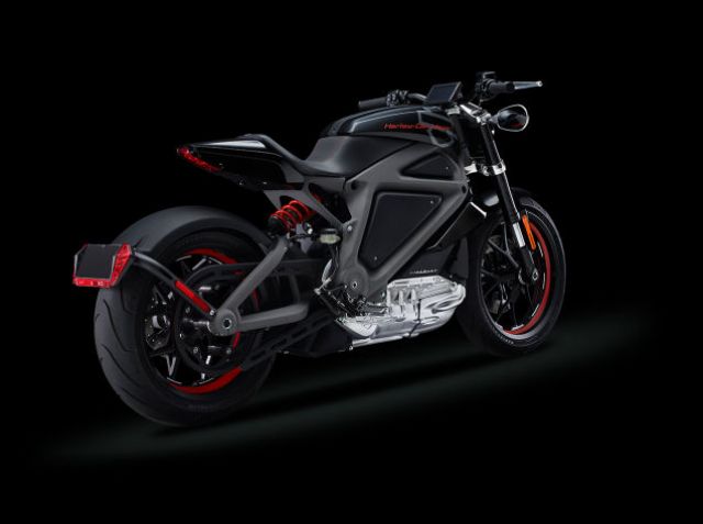 Project LiveWire, Harley-Davidson's first-ever electric motorcycle. (photo from Harley-Davison)