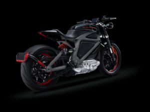 Project LiveWire, Harley-Davidson's first-ever electric motorcycle. (photo from Harley-Davison)