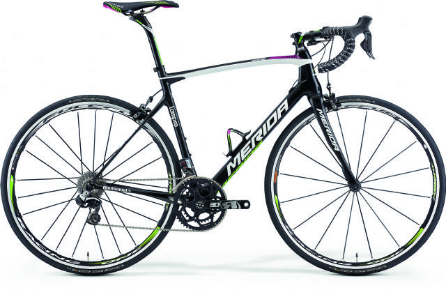A high-end 2015 racer model from Merida. (photo from Merida)