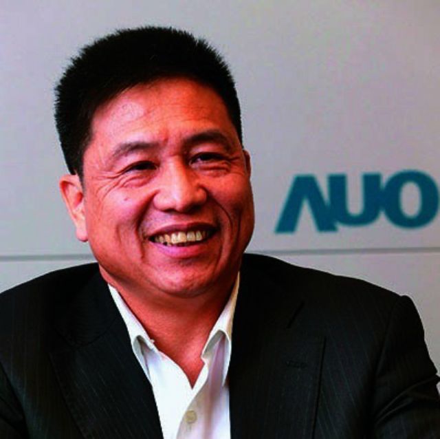 Caption 1: AUO's president Paul Peng. (photo from UDN)