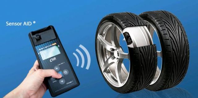 Cub's TPMS product for automotive aftermarket (photo from company website)