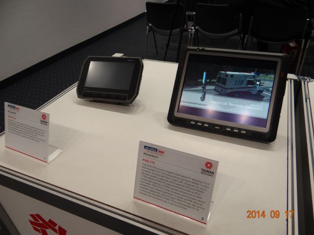 Advantech’s GPS-supported Onboard PCs were displayed at a German trade fair in mid-September.