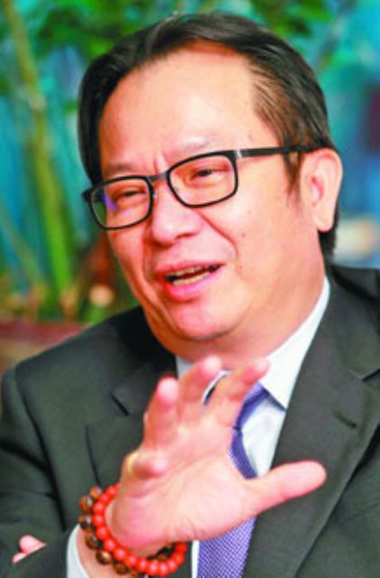 Chen Kuo-rong, chairman of Taiwan's major automobile manufacturing conglomerate Yulon Group. (photo from UDN)