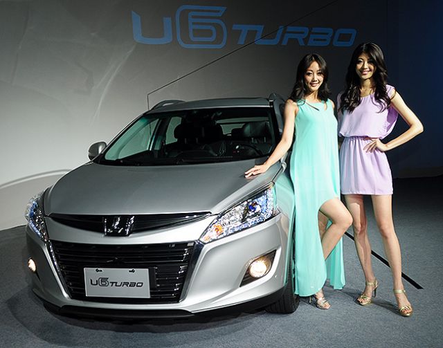 The LUXGEN U6 crossover model has been enjoying smooth sales in Taiwan and China. (photo from UDN)
