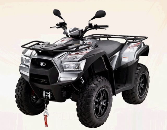 A 700cc all terrain vehicle (ATV) model made by the company. (Photo provided by KYMCO)