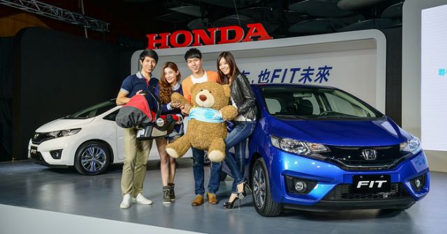 Launch of the Honda Fit subcompact helps Honda Taiwan gain a 33.6% YoY increase in October sales. (photo from UDN)