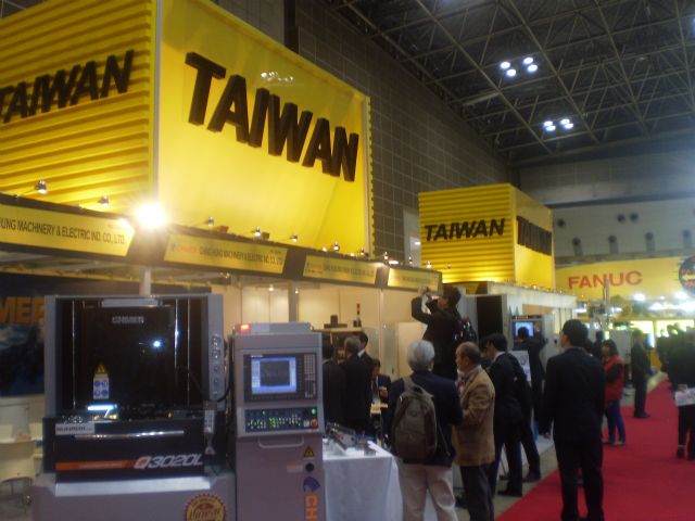 Taiwan was the largest participating foreign country at this year’s JIMTOF.