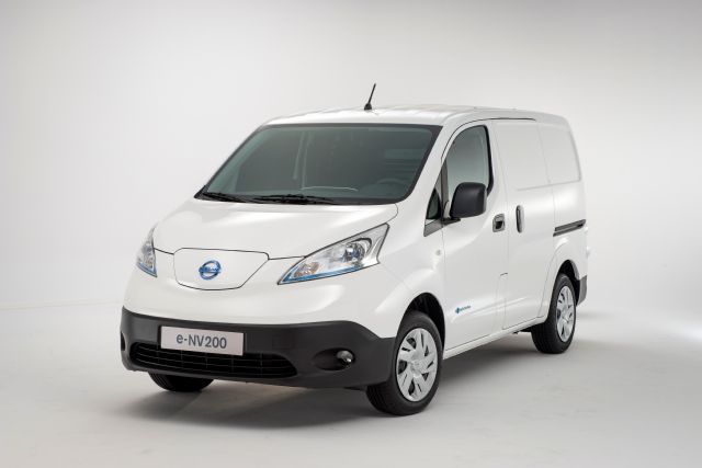 In addition to LEAF, Nissan also sells the e-NV200 van, which went on sale in Europe in June and in Japan in October 2014. (photo from Renault-Nissan)