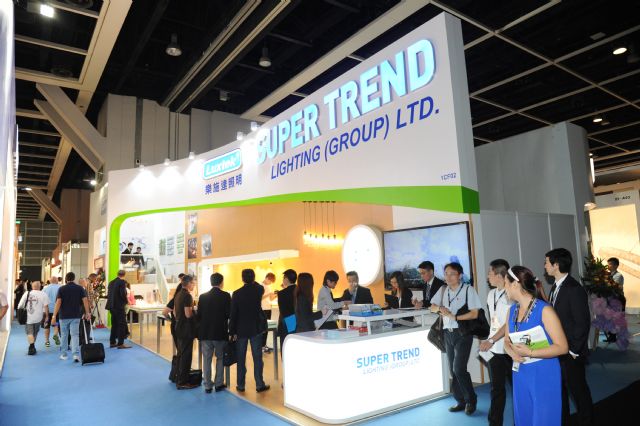 Super Trend released a series of interesting LED light bulbs at the show. 