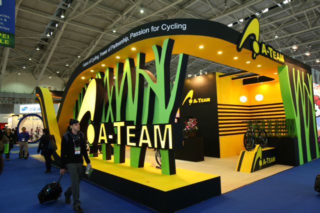 Giant and Merida together lead the A-Team, an alliance of bicycle makers and parts suppliers in Taiwan. (photo courtesy of Taipei Cycle Show 2014)