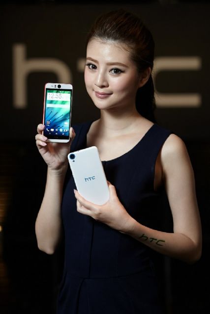 HTC explores mid-range segment of global smartphone market with  Desire line.(photo courtesy of UDN.com).