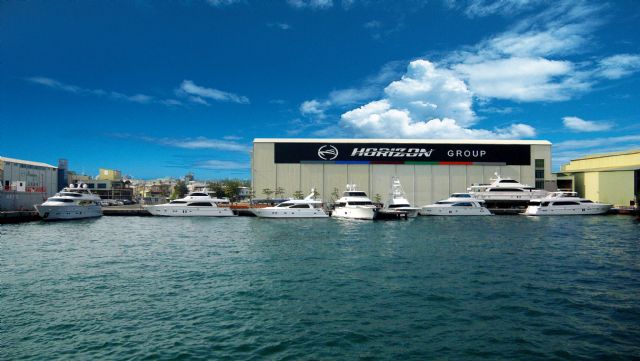 Horizon is Taiwan’s leading yacht maker (the firm’s yacht delivery center in Kaohsiung).