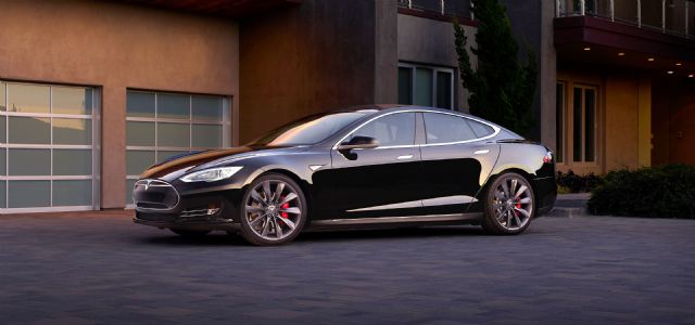 According to Navigant Research, EVs are expected to become more available in the luxury class segments, where the PEV premium is lower than comparable vehicles due to higher overall vehicle prices. (photo from Tesla Motor)