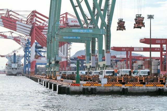 Taiwan's exports total US$313.84 billion in 2014, up 2.7% YoY for an all-time high. (photo courtesy of UDN.com)