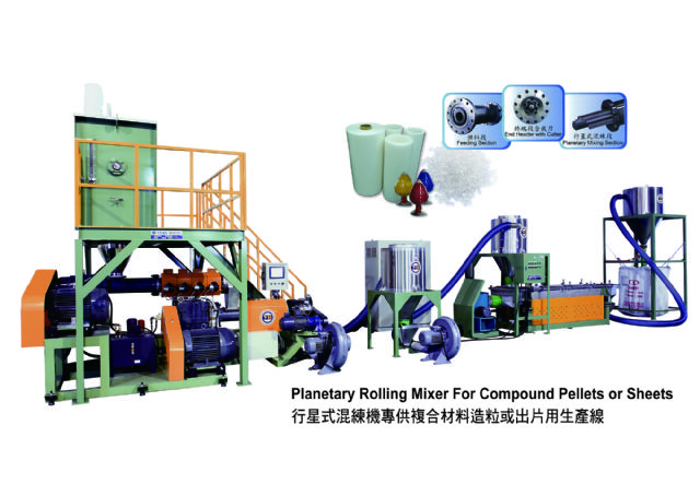 The Planetary Rolling Mixer is Yean Horng’s newest product that meets trends for high performance and low requirements for manpower and energy consumption.