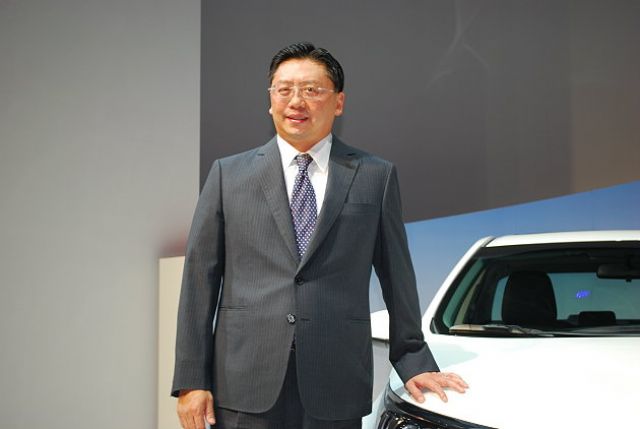 Justine Su, president of Hotai, Taiwan's agent of Toyota and Lexus and No.1 auto vendor in Taiwan for 15 years in a row. (photo from UDN)