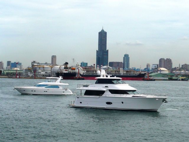 Kaohsiung is Taiwan's main yacht manufacturing base (Photo courtesy of Horizon Group).